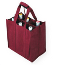 Six Bottle Holder red color- Detachable partition