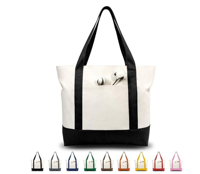Canvas Lurex Tote Bag BIG